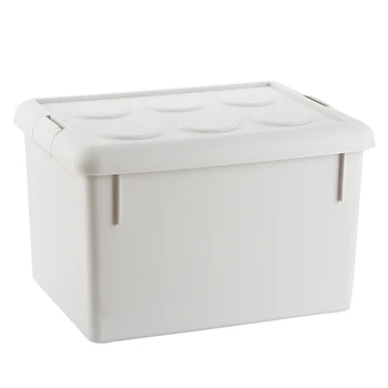 

Extra-large Plastic Storage Box With Thick Cover Clothing Quilt Finishing Box Can Be Superimposed On Toy Storage Box Storage Box