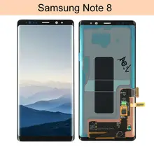 Super Amoled para Samsung Galaxy Note8 Nota 8 N9500 N950FD N950U defecto pantalla Lcd de montaje de digitalizador con pantalla táctil de 6,3"(China)