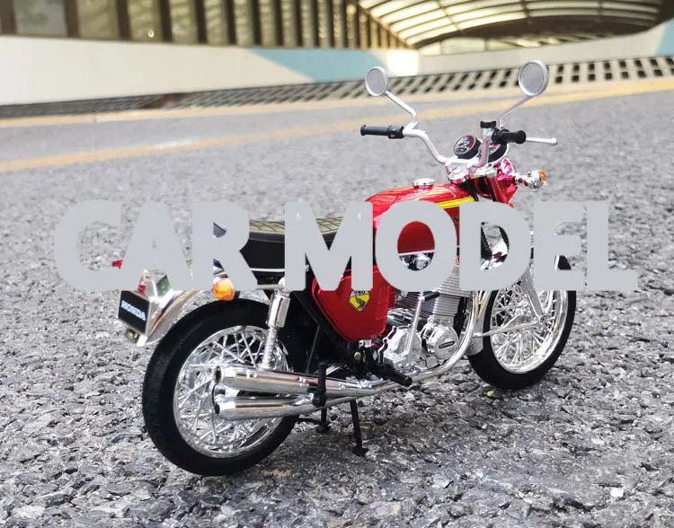 Масштаб 1:12 игрушечный автомобиль из сплава, мотоцикл AOSHIMA DREAM CB750, модель детской игрушечной машины, оригинальные авторизованные Аутентичные детские игрушки