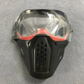 

For Kid Plastic Unisex Battling Toy Fighting Wear Glasses Durable Pricision Toy Water Gun Face Mask Outdoor Game