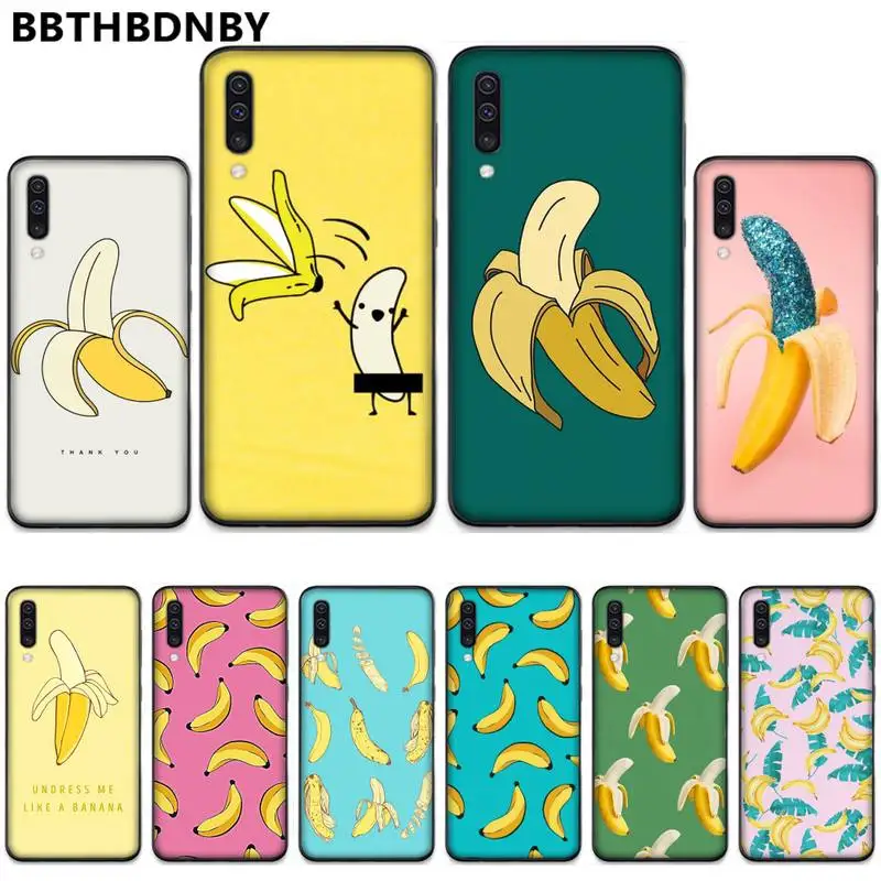Interesting fruit banana Phone Case cover Shell For Samsung S6 S7 edge S8 S9 S10 e plus A10 A50 A70 note8 J7 2017 | Мобильные