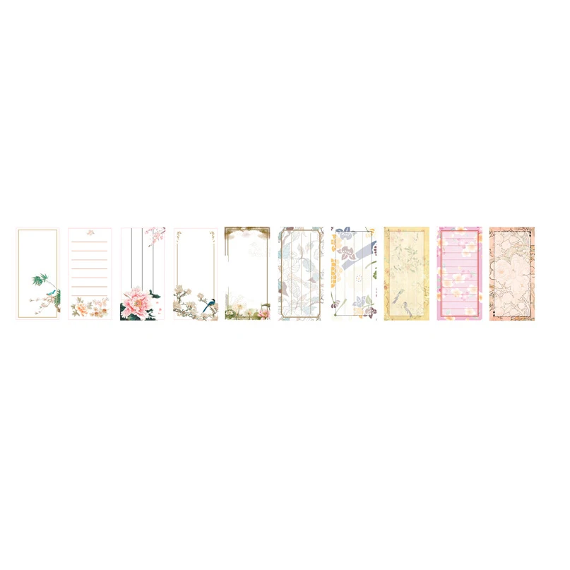 Свободная Речевая бумага в штучной упаковке, серия Su Jinnian, креативная бумага в древнем стиле с водным зерном, ручная книга, сообщение, Примечание - Цвет: C