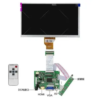

7 inch 8 inch LCD screen 50PIN drone AT070TN90 / 9294 driver board HDMI change car LCD display