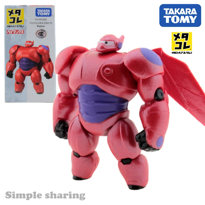 Takara Tomy tomica baymax сплав модель комплект Аниме Фигурка Детские литые игрушки Горячая поп-игрушка миниатюрная Детская кукла