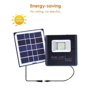 

Waterproof LED Solar Panel Power Light Wall Lamp Outdoor Path Yard Garden Fence Night Light floodlihgt spotlight seperable panel