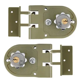 

Zinc Alloy Durable Mechanical Sliding Door Lock Home Security Anti-Theft Jimmy-Proof Lock Half/Full/Reverse/Full Open Functions