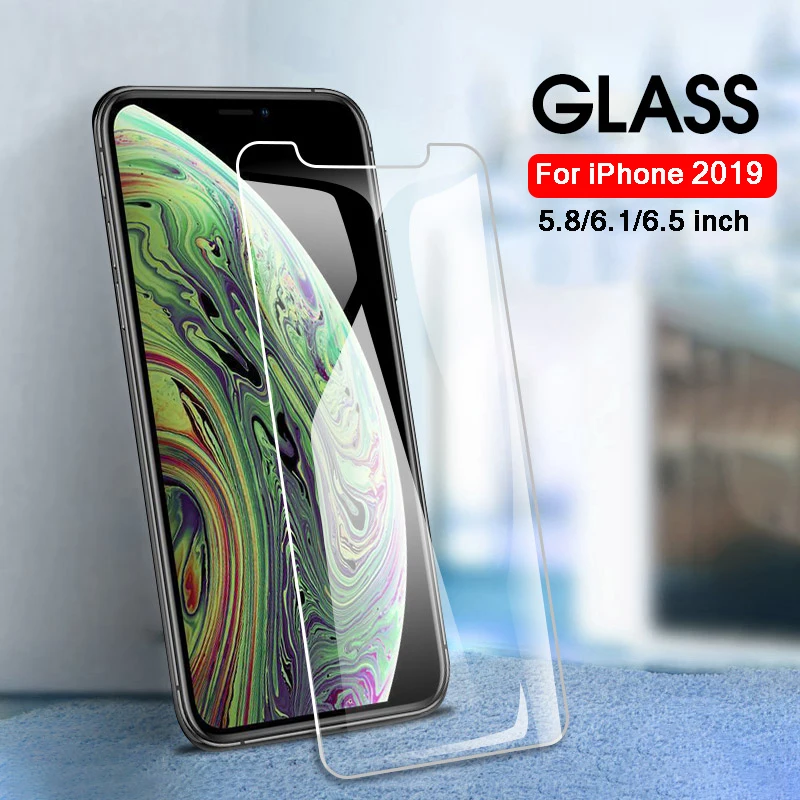 

Tempered Glass Screen Protector Cover For iPhone 11 2019 For iPhone Xs Max X XR XI 11 7 8 6 6s Plus Glass Screen Protective Film