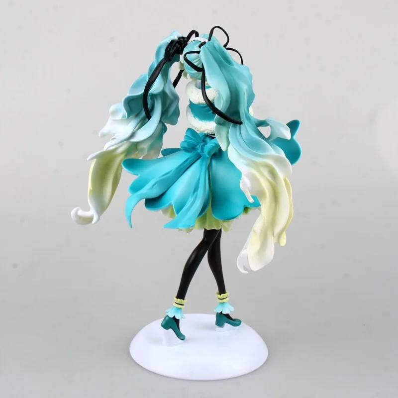 

Hatsune Miku Vocaloid Summer Snow Grass Hatsune Garage Kit Model Ornaments