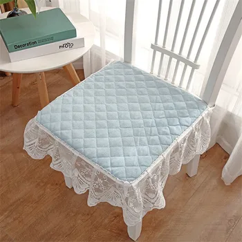 

Suede Lace Cushion Dining Chair Cushion Dining Student Chair Cushion Thin Office Car Seat Mat Non-slip Rope Bandage Floor Mat