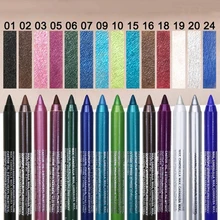 DNM цветная подводка для глаз, перламутровая ручка для теней для век, водостойкая и не Цветущая, макияж, стойкий карандаш для глаз TSLM1