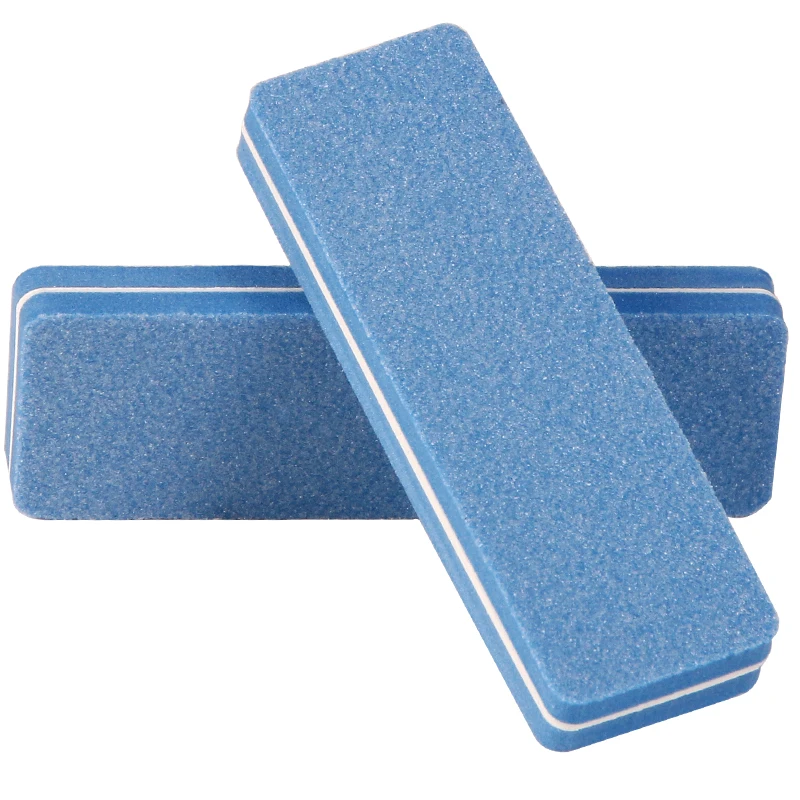 CYSHMILY 10PCS/Lot Nail File Buffer Colorful Mini Nail Buffer 100/180 Sponge Double Sided Nail File Professional Nail Art Tools - Цвет: 10pcs