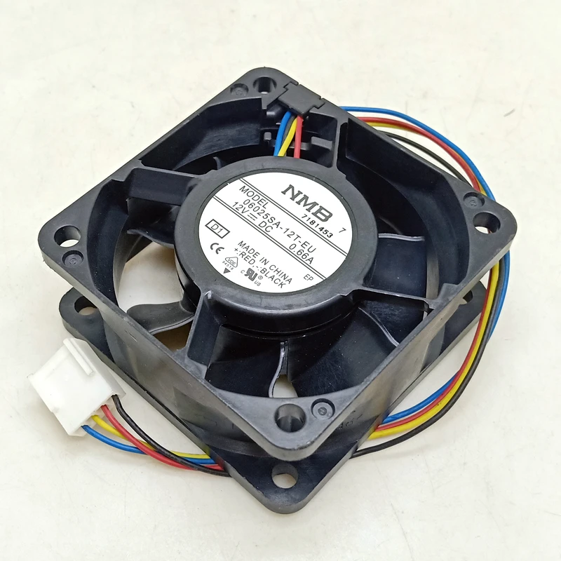 06025sa-12t-eu Nmb 6cm 6025 DC 12V 0.66A  ҿ 60mm ð , CPU  PWM 