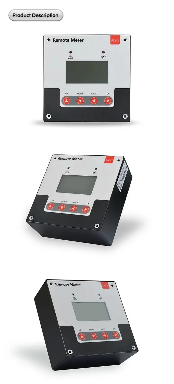 Lcd MPPT Дисплей ручной, ШИМ контроллер солнечного заряда RM-5 с USB передачи RS232