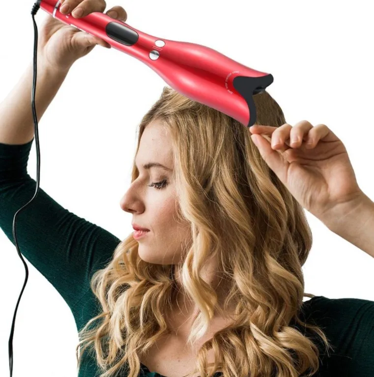 

New rose-shaped curling iron automatic spiral multi-function LCD lazy curling iron curling artifact