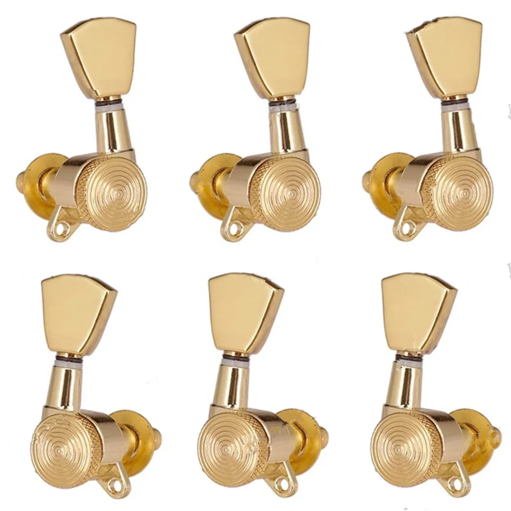 

3R3L Gold Locked String Guitar Tuning Pegs keys Tuners Machine Heads for Acoustic Electric Folk Guitar accessories parts