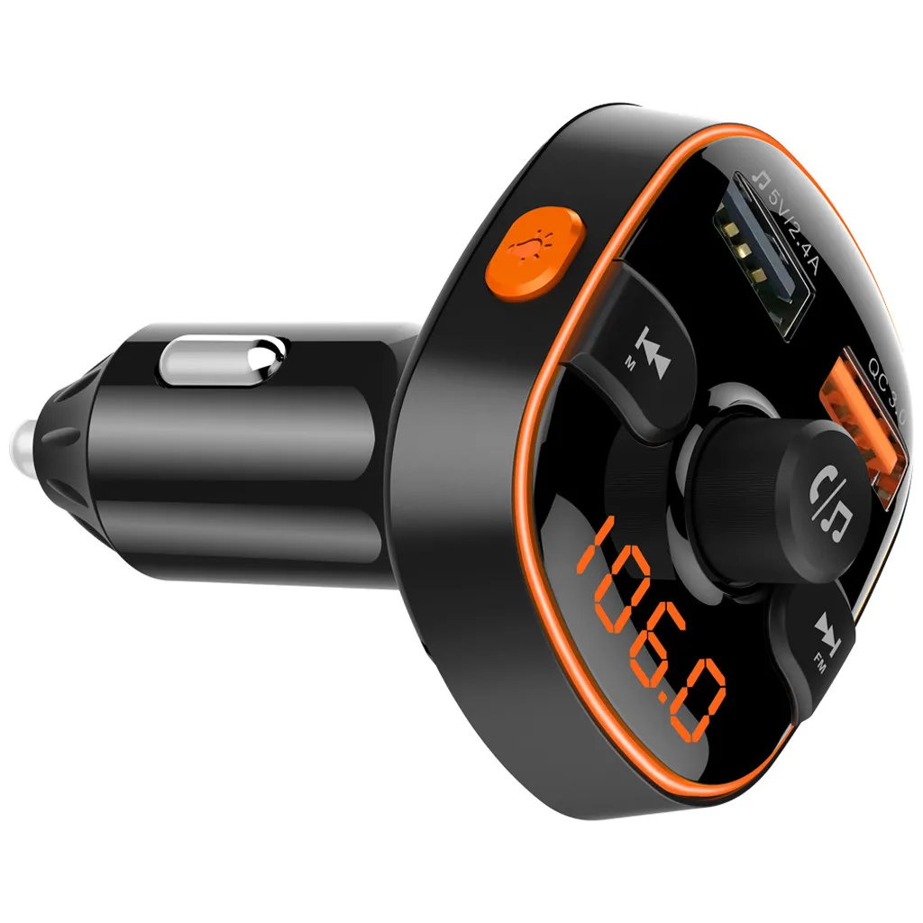 Bluetooth MP3-плеер fm-передатчик беспроводной радио адаптер USB Автомобильное зарядное устройство 2.1A mp3-плеер SD музыка игры# N