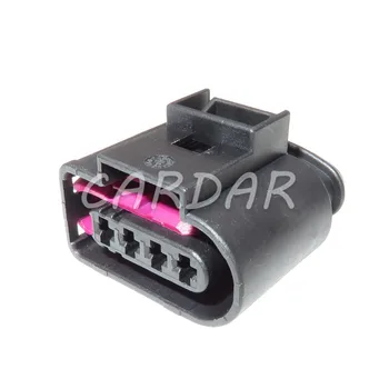 

1 Set 4 Pin 4D0 973 725 Automotive Conector Electrical Wiring Socket Plug For VW Audi
