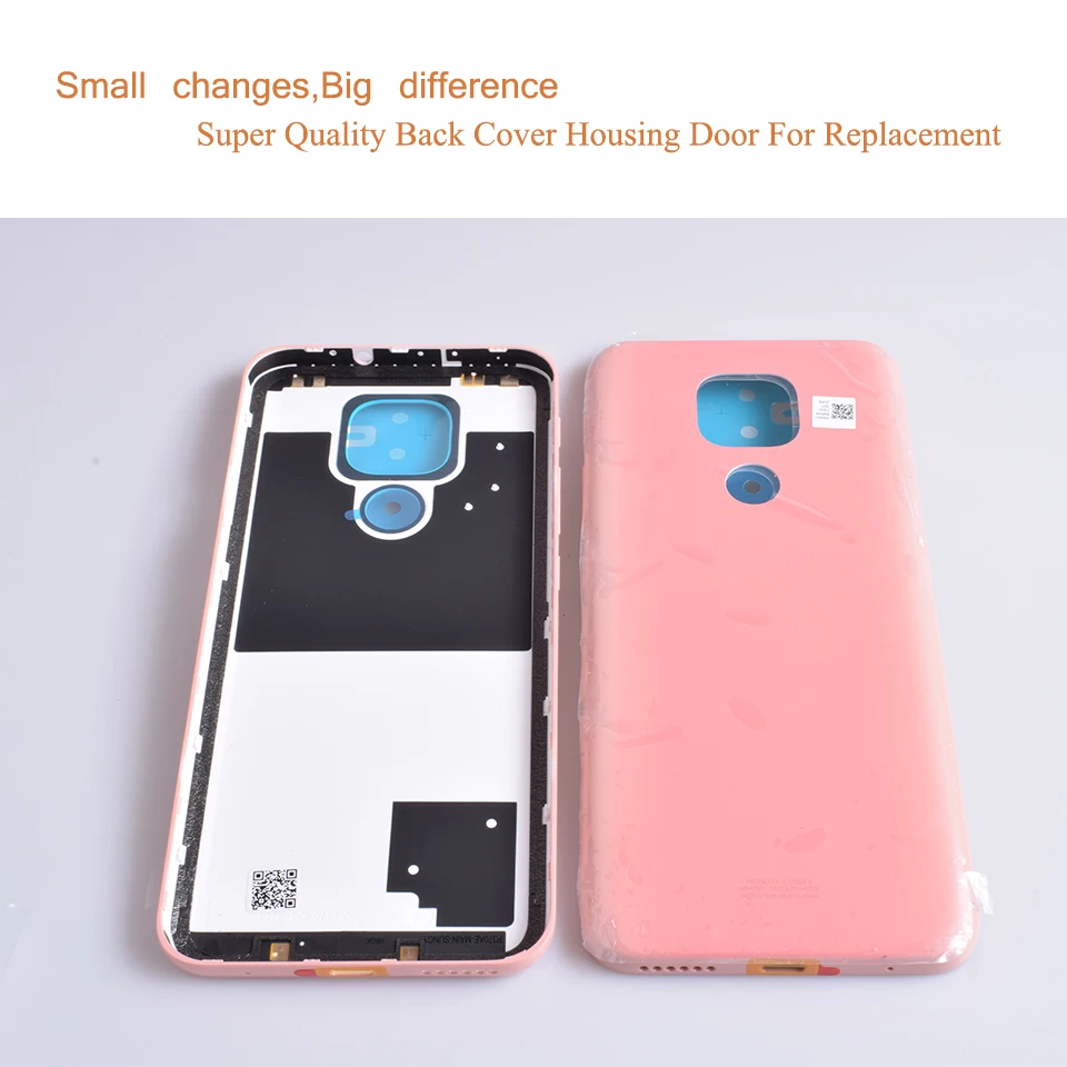 10Pcs/Lot For Motorola Moto G9 Play Housing Battery Cover Back