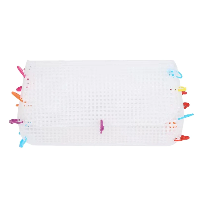 Creative Plastic Mesh Cloth DIY Purse Frame Bag Making Special-shaped Clear Shaping Sheet Hand Woven Mesh Sheets H3CF craft supplies