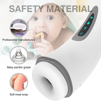 ARTS FEELER Sucking Masturbation Cup Heating Voice Interaction TPE Realistic Vagina Blowjob Masturbator Orgasm Sex Toys Fro Men 3