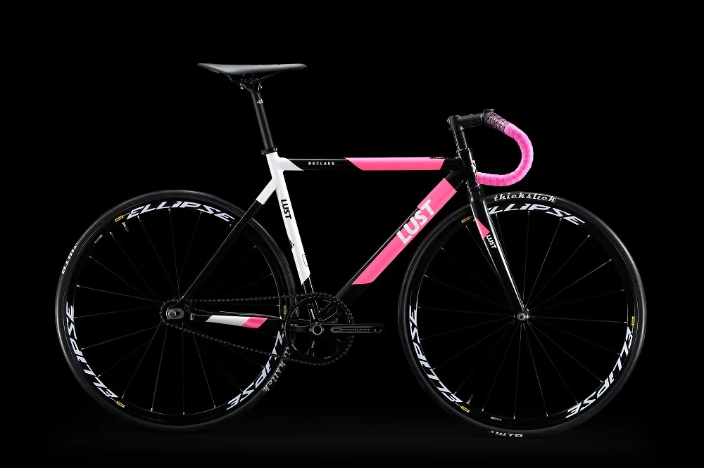 2018 NEW ARRIVAL SINGLE SPPED FIX GEAR TRACK BIKE WITH MAVIC ellipse WHEELSETS AND SRAM Omnium Track Crank