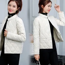 

Women Parkas Jackets Winter Lady Casual Short Coats M~3XL Basic Woman Jackets Long Sleeve Female Chaquetas Womens Outwear Coat