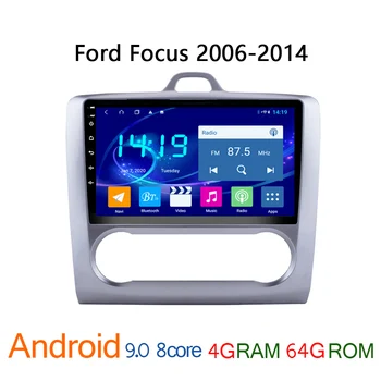 

4G+64G IPS android autoradio for Ford Focus 2006-2014 car radio coche audio auto stereo carplay parktronic bluetooth Navi touch