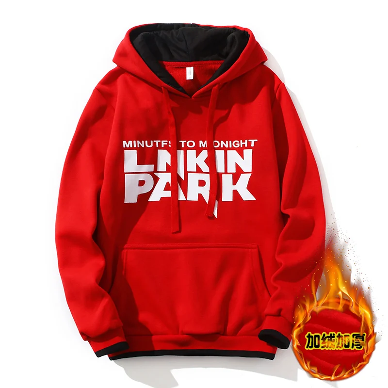 

2020 Men Hoodie hooded plus velvet hoodies men's trend long-sleeved shirt ins autumn and winter loose coat tide brand hoodies