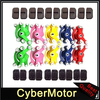 

Front Rear Disc Brake Caliper Pads For 2 Stroke 47cc 49cc Pocket Bike Minimoto Mini Moto ATV Goped Scooter Kid Dirt Baby Crosser