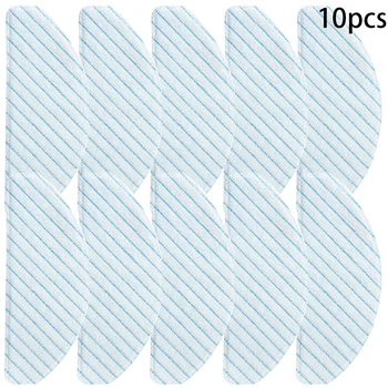 

10pcs Strong Rag For Ecovacs Deebot Ozmo T8 Aivi T8 MAX Vacuum Cleaner Parts Strong Rags Mopping Cloth Mop Cloths Clenaing Pads