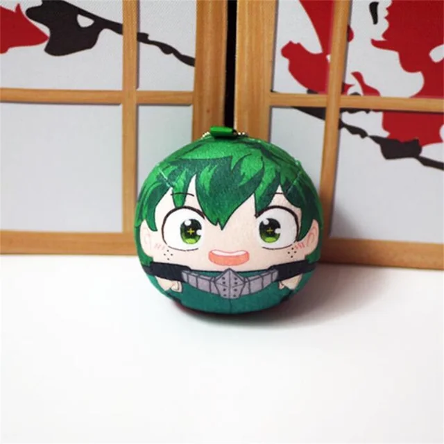 Boku No My Hero Academia Midoriya Izuku Deku Bakugou Katsuki Todoroki Shoto Cosplay Doll Toy Plush Dolls Child Gift Pendant 7.5cm