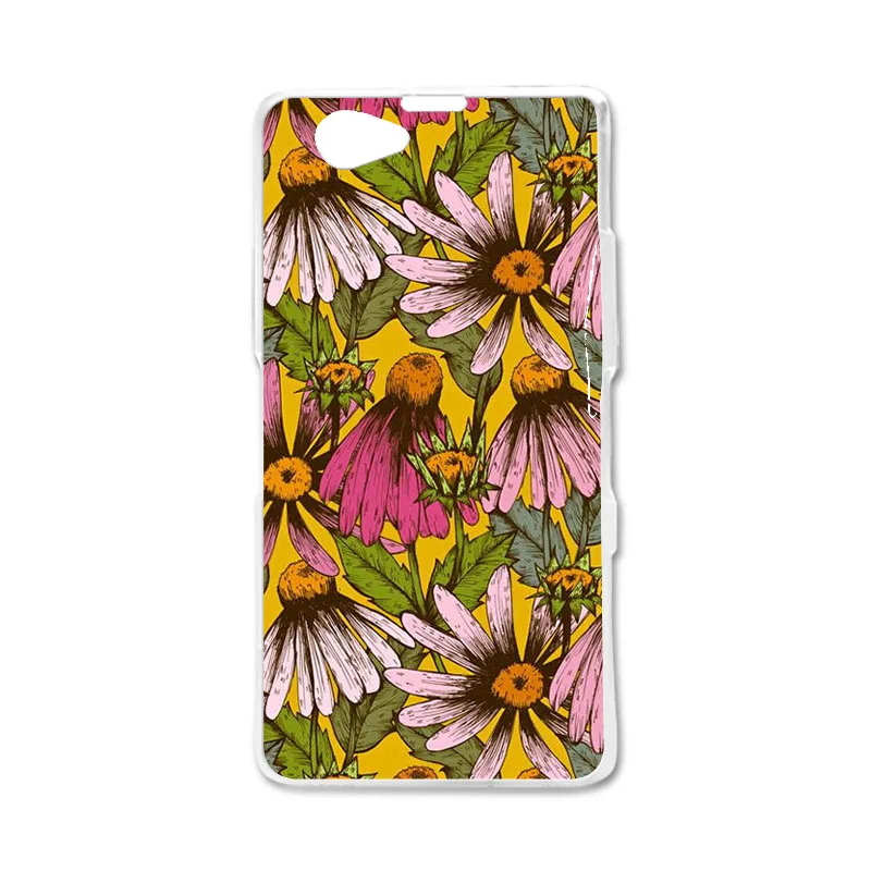 ТПУ чехол s для sony Z1 Mini чехол с рисунком мягкий силиконовый чехол для sony Xperia Z1 Compact D5503 Z1 Mini M51W 4,3 дюймов Чехол