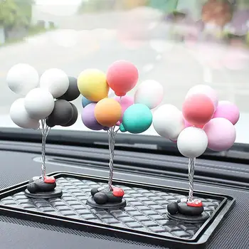 

Car Decoration Confession Balloon Interior Cute Creative Colorful Clay Balloons Ornaments Gift Auto Supplies Accessories