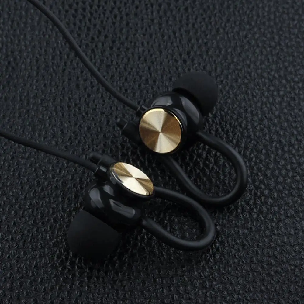 

Wired Earphone Stereo Music Headset In-Ear With Microphone Earplugs Earbuds For Phone Computer MP3