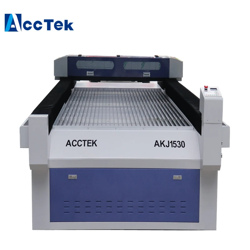 Горячая неметаллических материалов cnc гравер acctek лазерный станок AKJ1530 с Leadshine драйвер 583