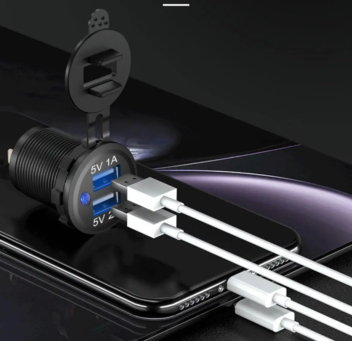 Car Charger USB Vehicle Dualfor Audi A4 B5 B6 B8 A6 C5 C6 A3 A5 Q3 Q5 Q7 BMW E46 E39 E90 E36 E60 E34 E30 F30 F10 | Автомобили и