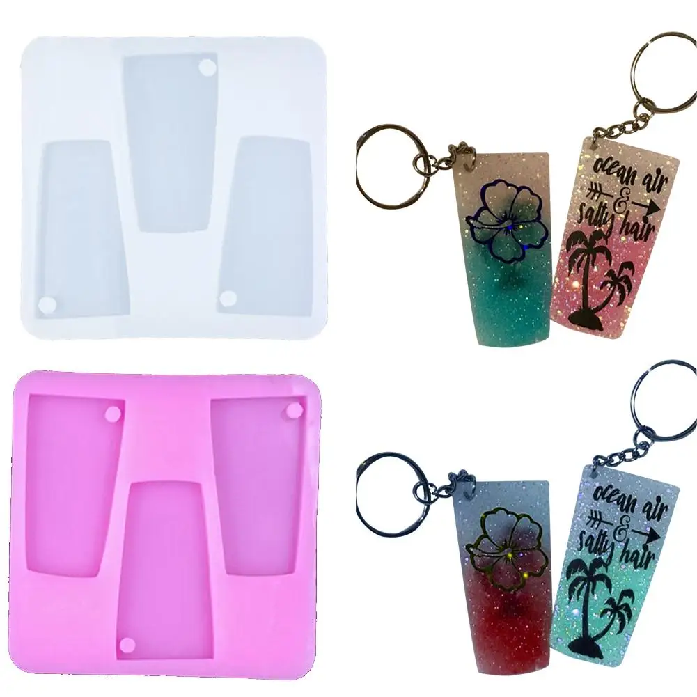 

New Keychain Mold Tumbler Silicone Mold Wedding Cake Decorating Tools DIY Baking Fondant Tool Cake Mold