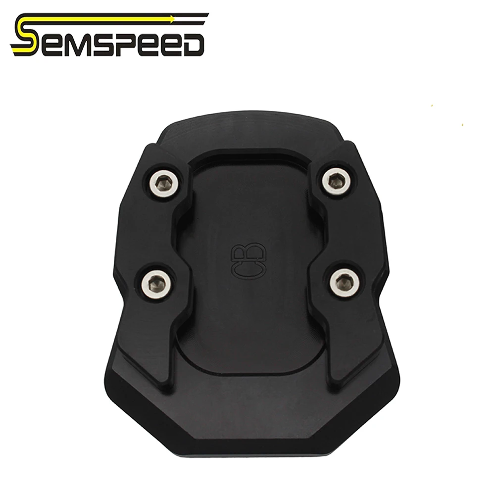 Новая мотоциклетная CNC боковая подставка увеличитель для Honda CBR250 CBR300 CBR500 CB650 CB650F CB500F CB500X подставка расширение пластина Pad