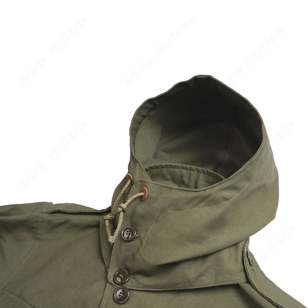 WW2 US MILITARY ARMY GREEN M43 Coat Jacket with hat