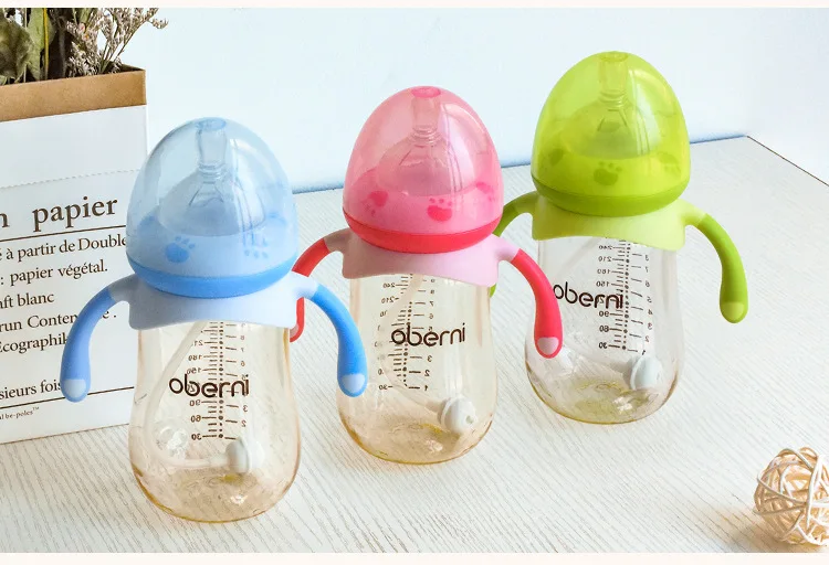 240ML  Baby Bottle PPSU  Silicone Fully Automatic Feeding and Care Baby Feeding Bottle Newborn Baby Bottles mamadeiras