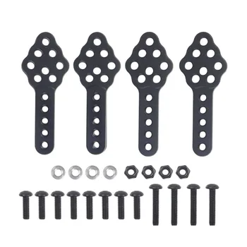 

4 Pcs Shock Absorber Metal Adjusting Bracket For RC Crawler Type Car Axial SCX10 90046 D90 D110