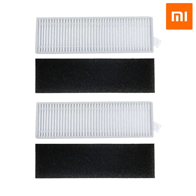 Xiaomi Vacuum Cleaner Robotic Mijia G1 MJSTG1 Water Tank Dust Box Parts Robot Dustbin Box with Filter Accessroies 2pcs Filter