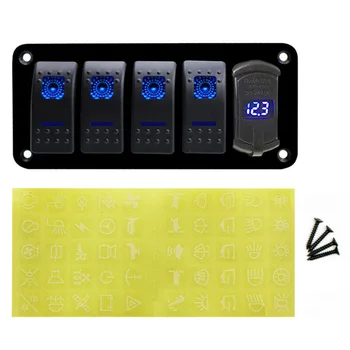 

Waterproof Switch Panel Replacement Parts Accessories Fast Charger Car