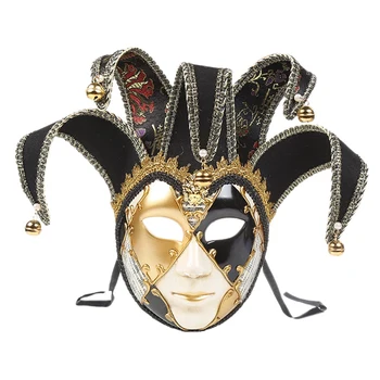 

DSHA Halloween Ball Party Mask Italia Venice Mask Lady Performance Mask Masquerade Mask