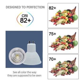 

1- 10pcs GU10 LED Lamp Spotlight Bulb 48 60 80leds lampara 220V GU 10 bombillas led MR16 gu5.3 Lampada Spot light B22 5W 7W 9W