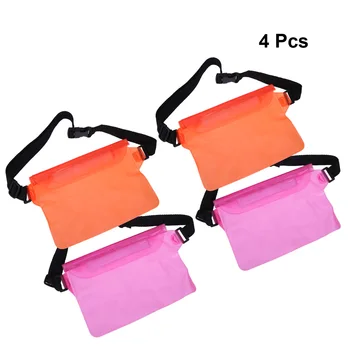 

Transparent Phone Pouch Touch Sensitive Mobile Phone Waist Pack Waterproof Non-Toxic Bag for Diving Swimming Water Sports