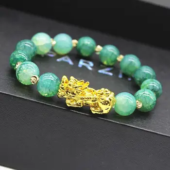 

Pixiu Bracelet Chinese Good Lucky Charm Feng Shui Pi Yao Wealth Good Luck Bracelets Jewelry Lucky Unisex Bracelets