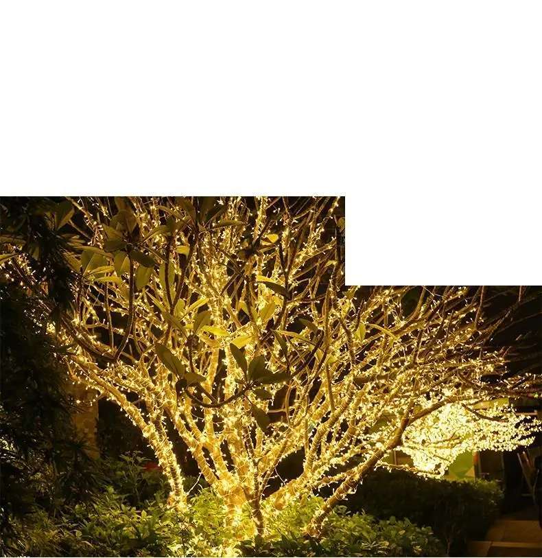 Choinkowe Luzes De Natal дерево украшение дома Navidad день рождения Luces светодиодный Decoracion Рождественский светильник Открытый праздничный светильник ing