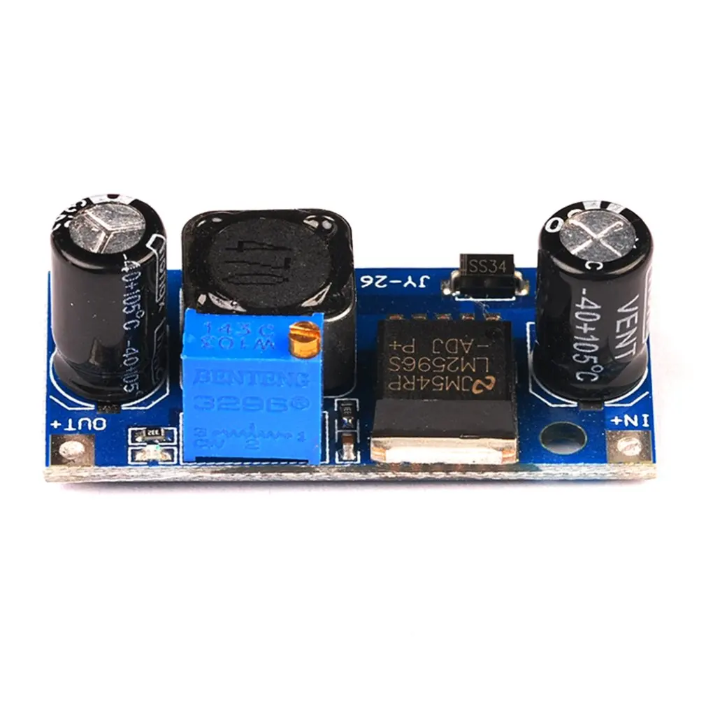 

LM2596 LM2596S-ADJ DC-DC 3A Step Down Voltage Module Adjustable Power Supply Buck Convert Module