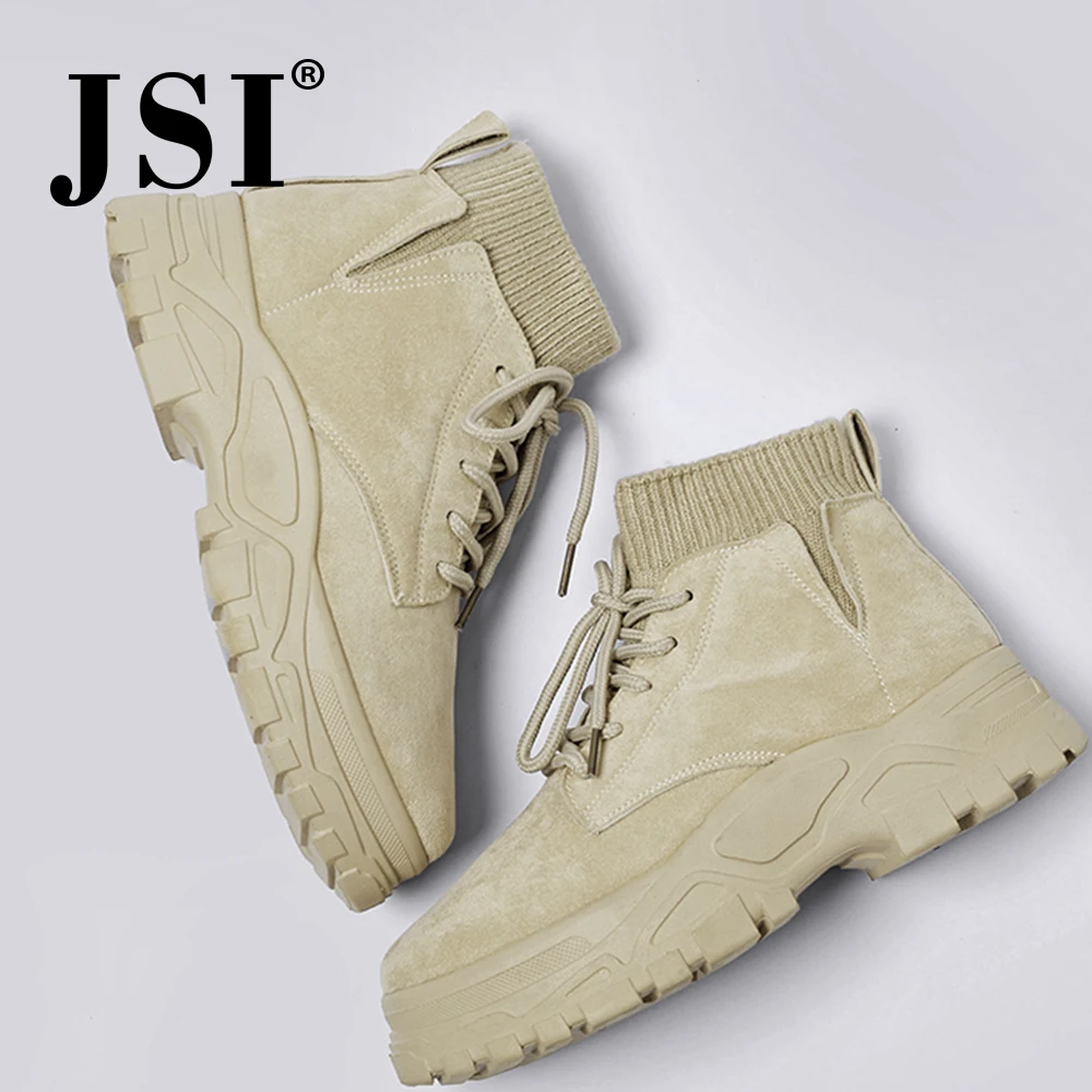 Женские туфли на шнуровке JSI однотонные из флока с круглым носком плоской